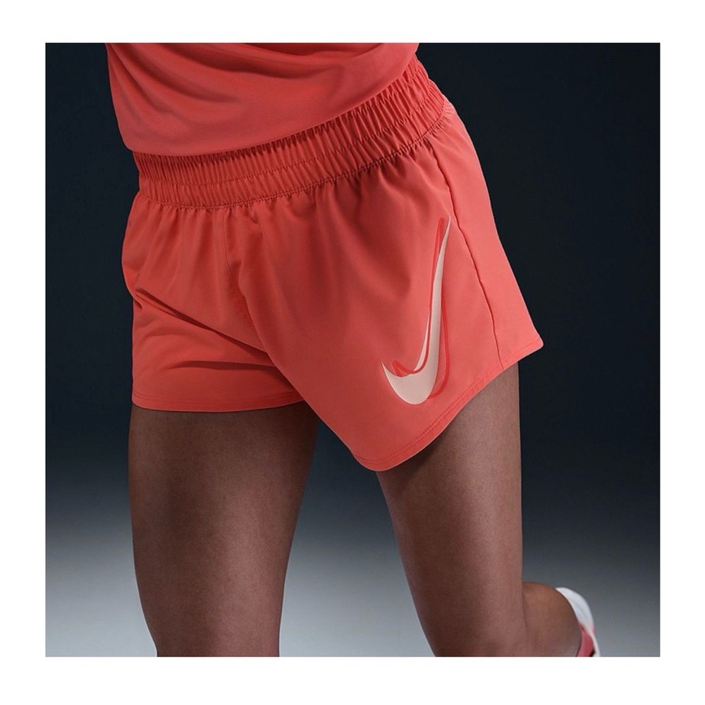 Nike Women's Bright Orange Athletic Shorts